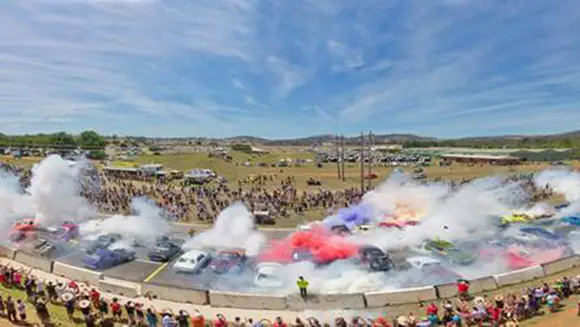 Biggest burnout: Australian drivers start the New Year in top gear