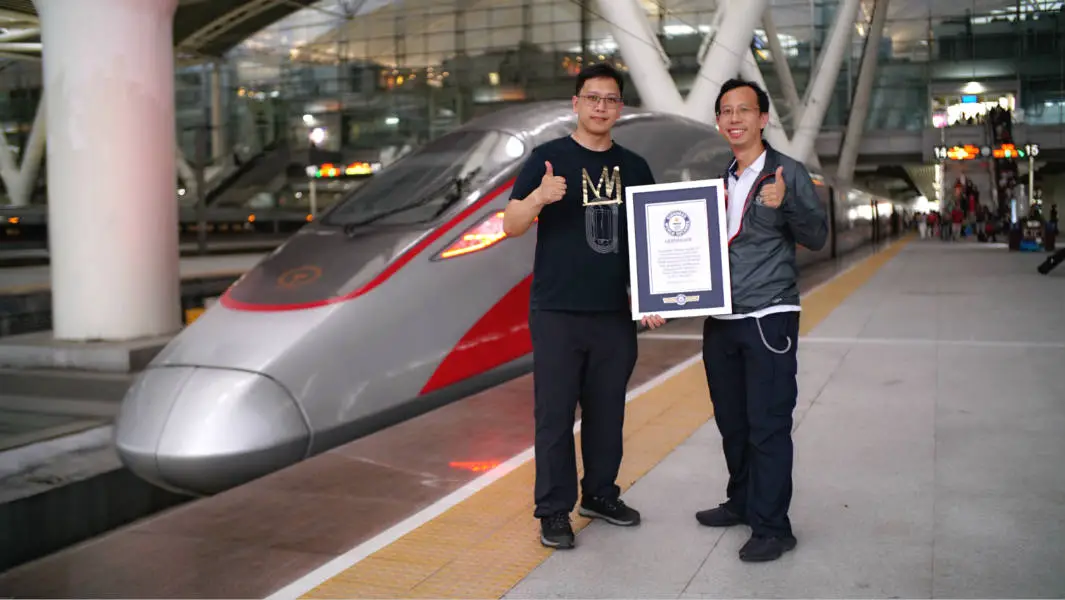Brothers travel more than 3,000 miles around China by train in just 24 hours