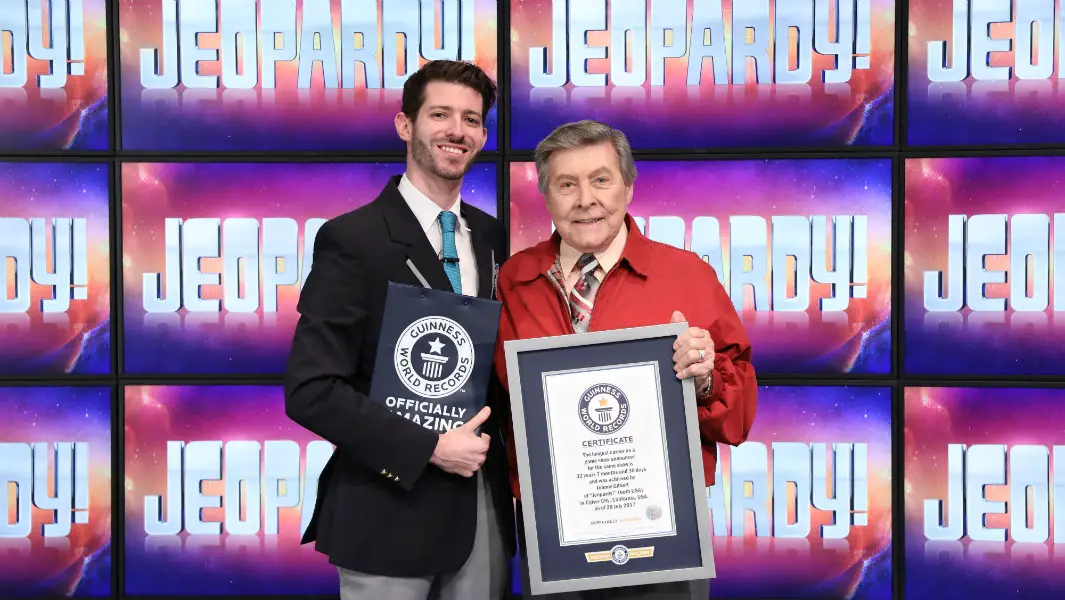 Voice of JEOPARDY! John Gilbert achieves a record for his career on the show