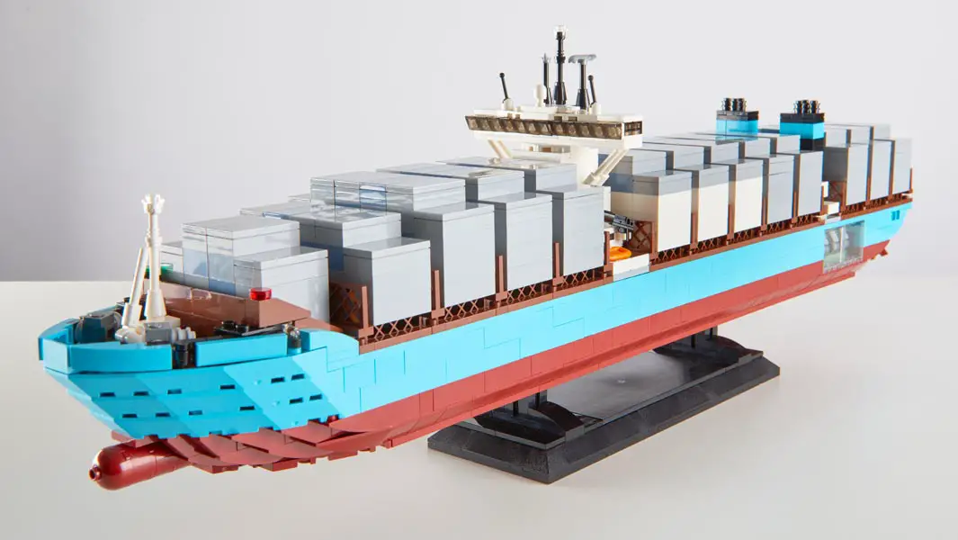 Win the LEGO® container ship from Guinness World Records 2019 