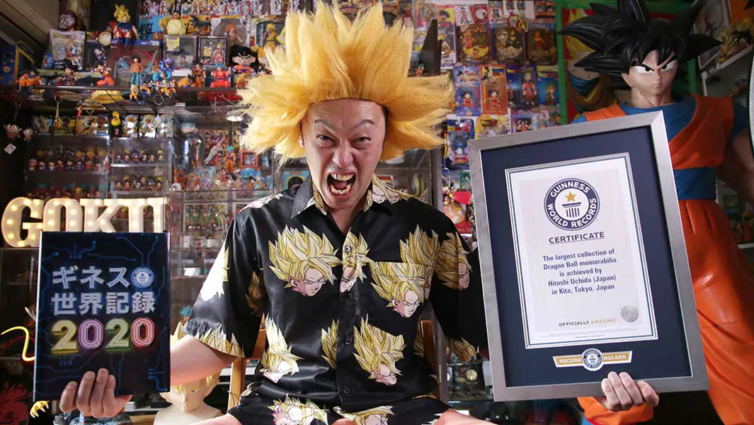 Japanese fan collects over 10,000 Dragon Ball items in a bid to fulfill his lifelong dream