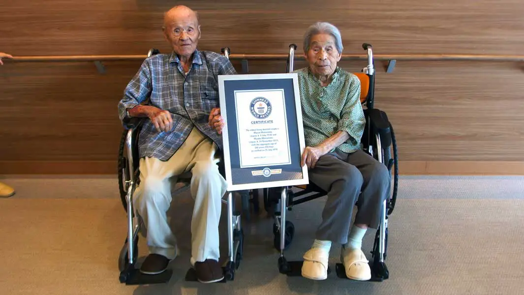 Couple together for 80 years with combined age of 208 set oldest living married couple record