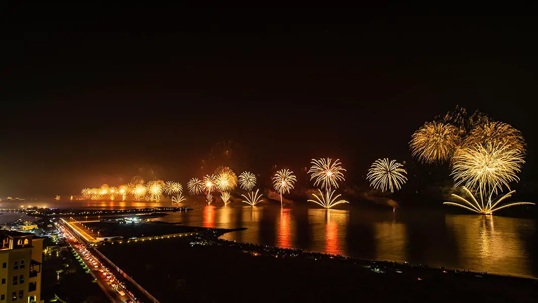 Two sparkling fireworks records set in huge display to celebrate start of 2019