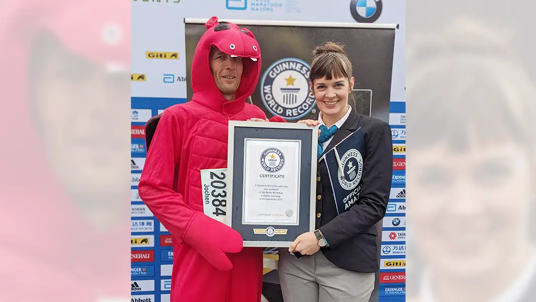 10 records broken at Berlin Marathon 2019 including people dressed as dragons and in 25 T-shirts