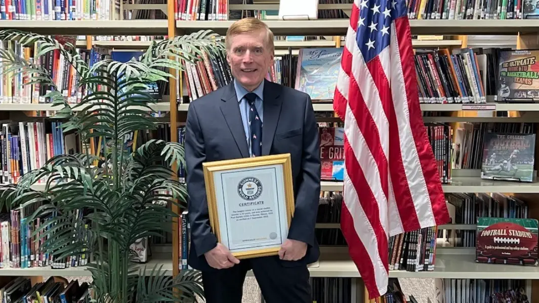 Social studies teacher makes history after educating for 53 years