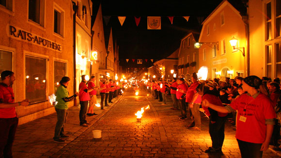 Fire spinning main article