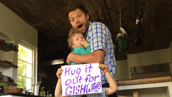 misha collins hug guinness world records