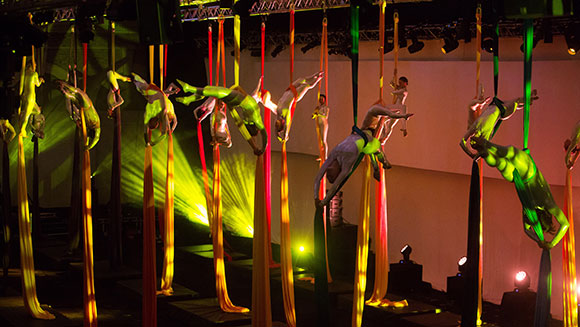 Most people performing aerial silks - header