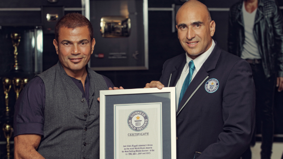 Most World Music Awards for Best Selling Middle Eastern Artist 2