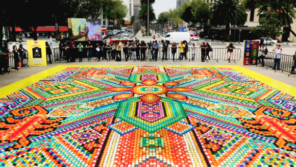 Largest tub mosaic