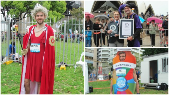 Syndey Marathon records collage header