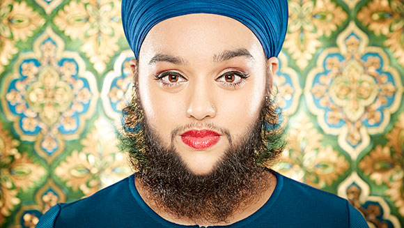Youngest female with a full beard main