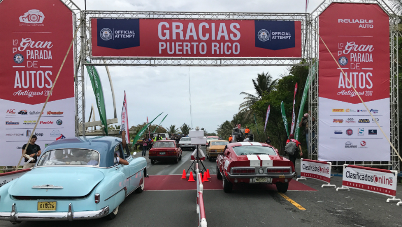 Largest parade of classic cars 3