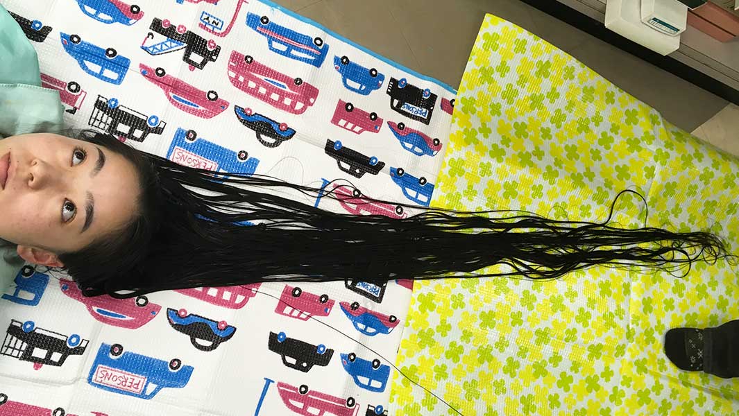 Longest hair on a teenager header