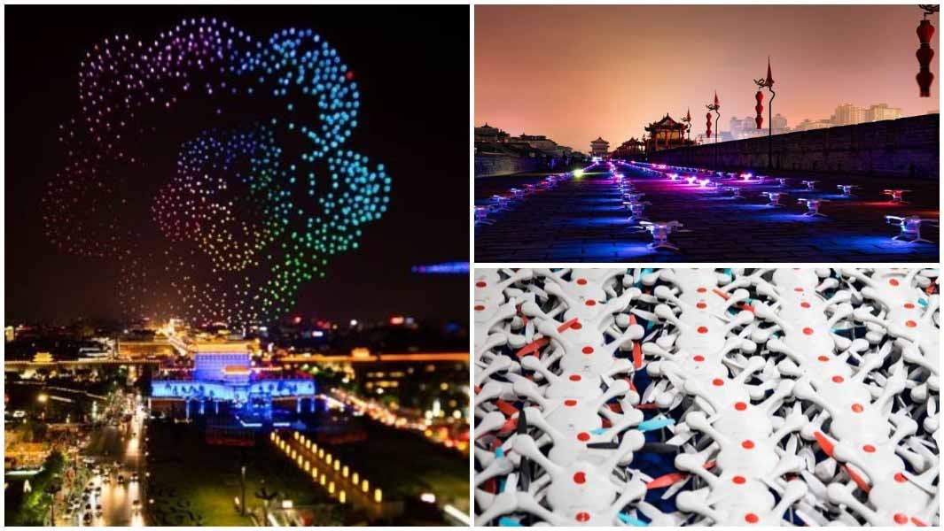 UAVs collage