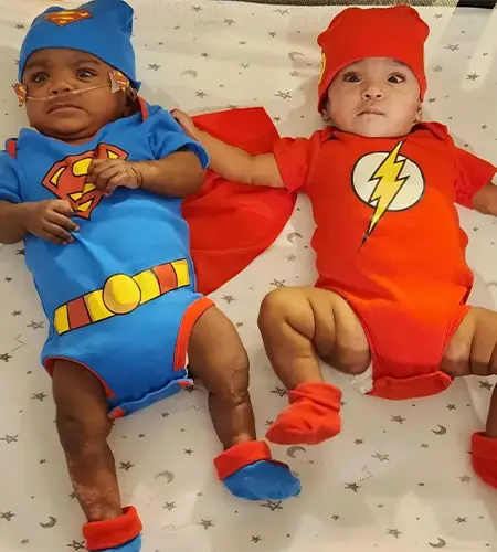 Real-life superbabies