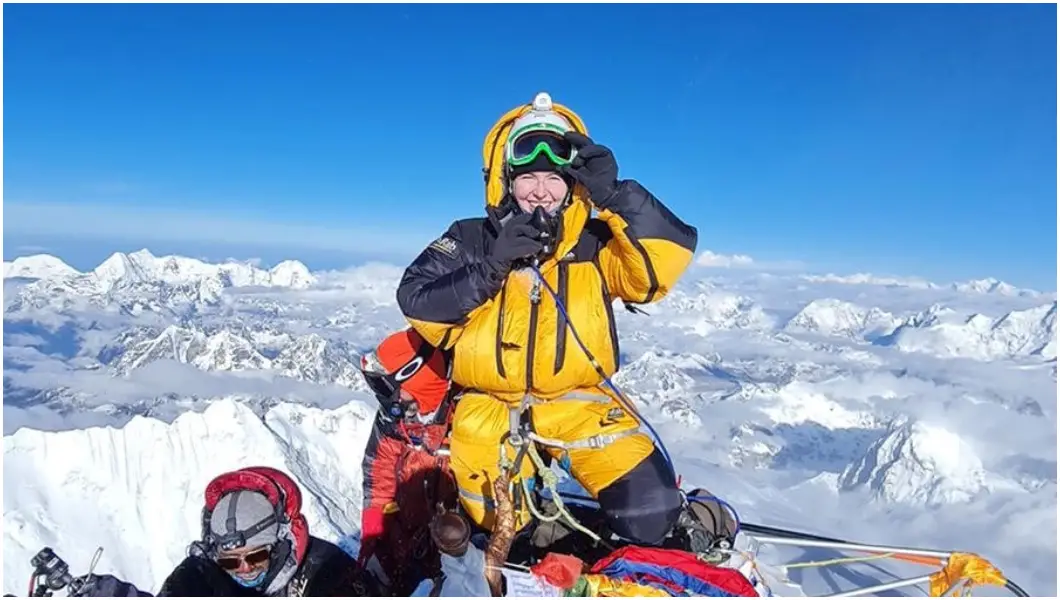 Amazing Adriana becomes youngest ever woman to conquer Everest and K2