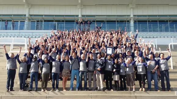 Domestic & General bring 100 employees together to break record at company conference 