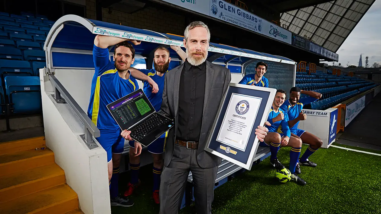 Video: Football Manager fanatic makes the record books with incredible 154 season career