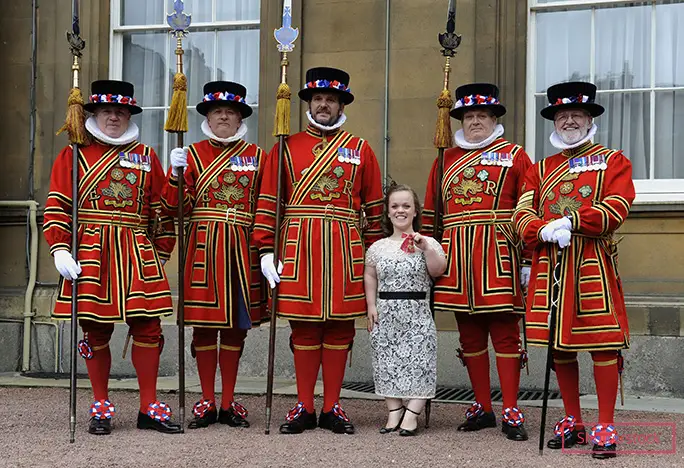 Ellie received an MBE in 2008, and an OBE in 2012