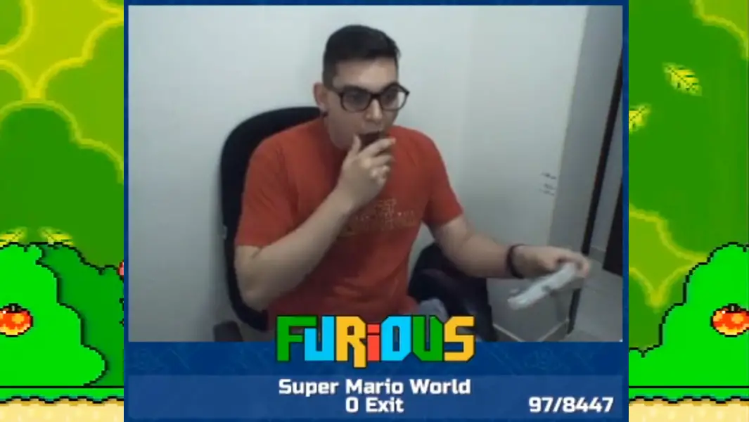 Super Mario World 0 exit completed in 41.022 seconds to break record