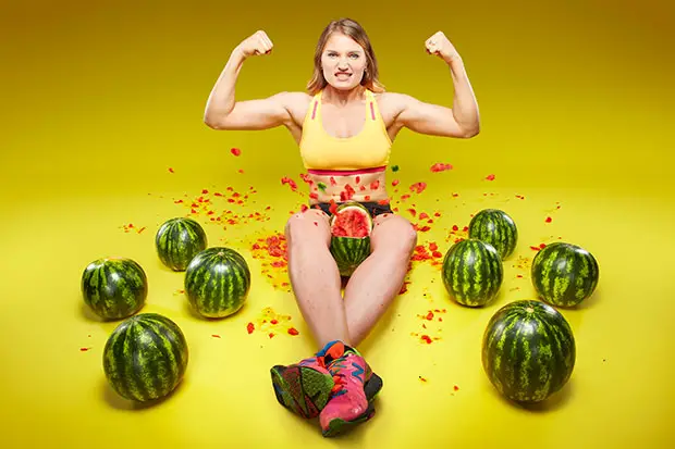 Strongwoman Crushes Watermelons With Her Thighs Guinness World
