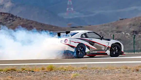 Nissan and D1 Grand Prix champion speed into the record books with fastest vehicle drift ever - watch