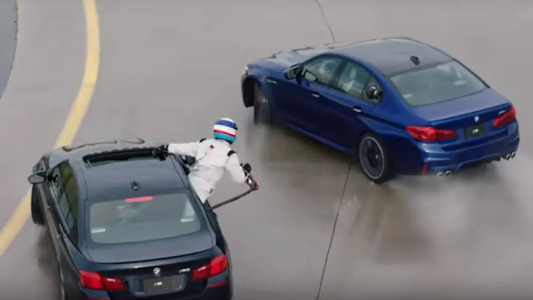Video: BMW sets two new records with help from amazing mid-drift refuelling system