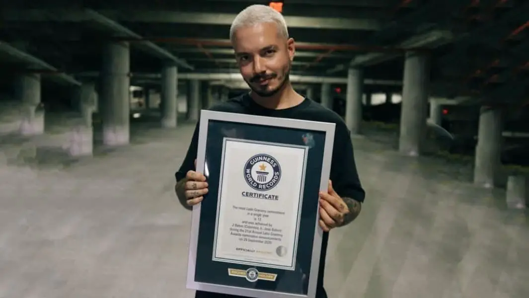 J Balvin breaks a new record with his Latin GRAMMY® Awards nomination sweep