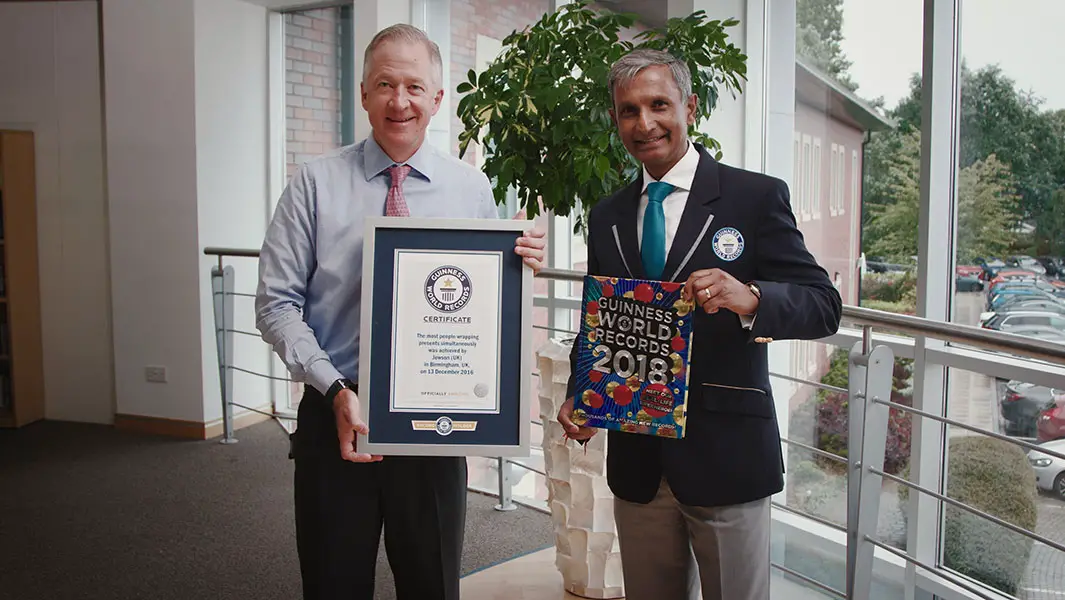 Jewson cements its place in history with Guinness World Records attempt