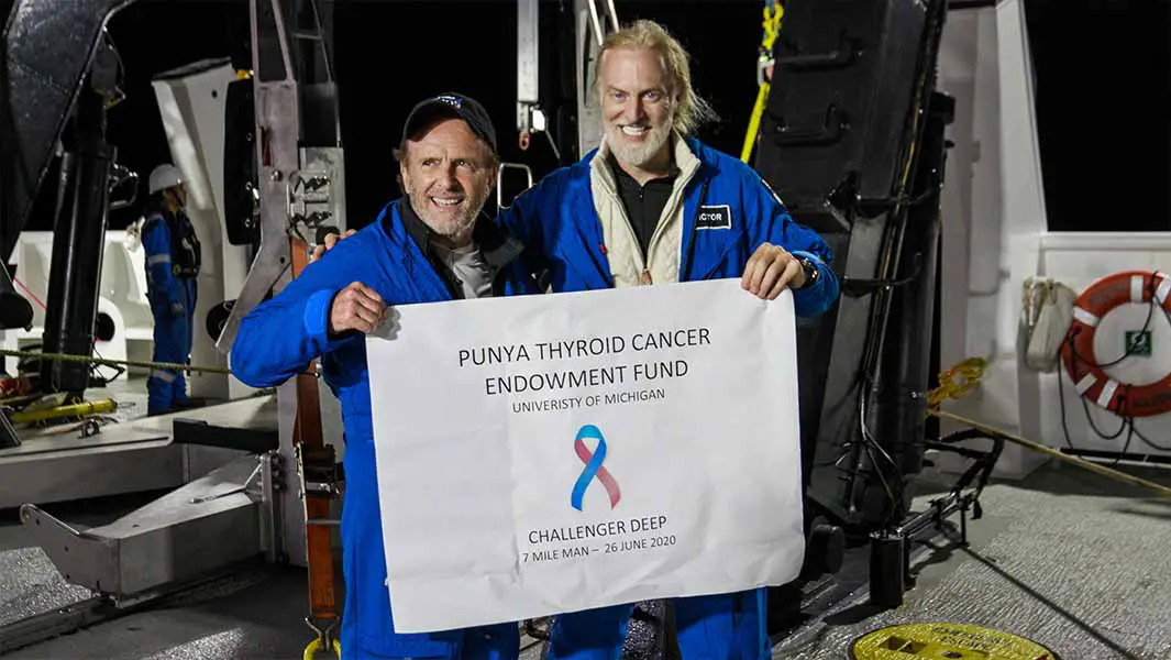 71-year-old Jim Wigginton becomes the oldest person to reach Challenger Deep 