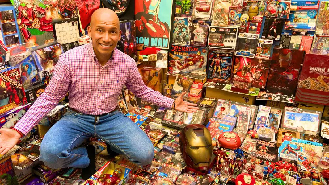 Iron Man superfan has bigger memorabilia collection than anyone else in the world