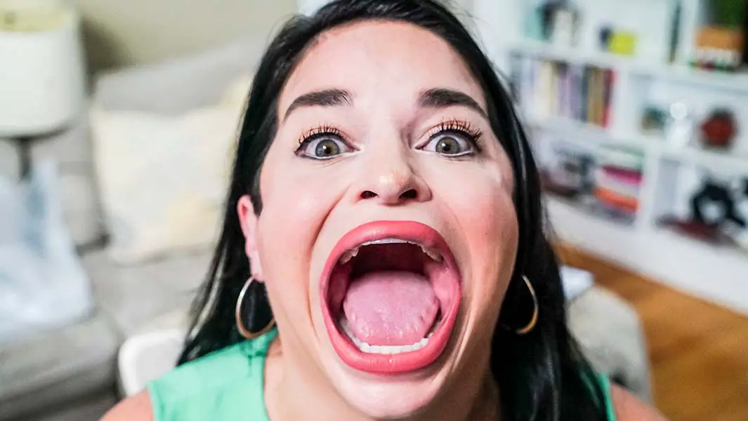 Meet the woman whose record-breaking mouth gape went viral on TikTok 