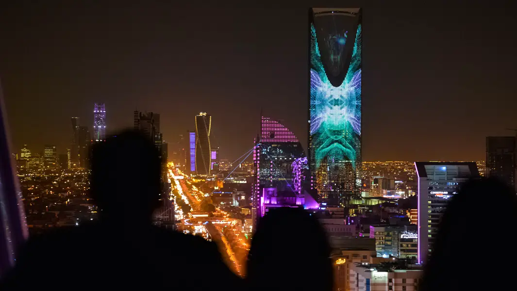 Massive light art festival in Saudi Arabia breaks six world records