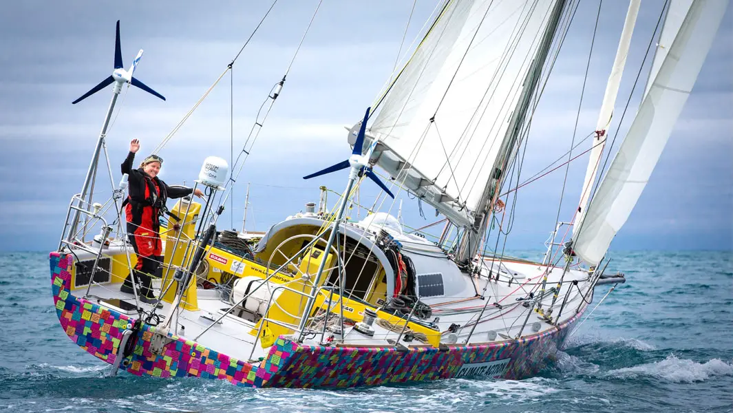 Adventurer Lisa Blair sails into Guinness World Records 2021