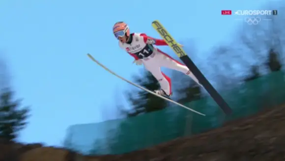 Austria S Stefan Kraft Breaks World Record After Landing 253 5m Ski Jump Guinness World Records
