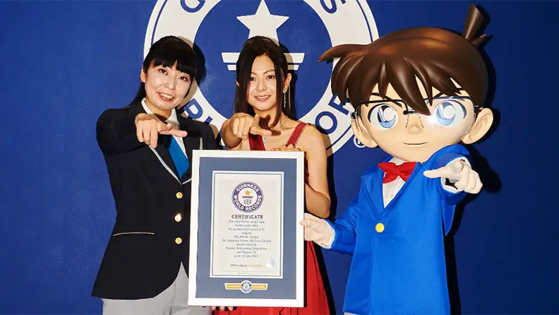 Japanese singer Mai Kuraki claims animation theme songs record for Detective Conan aka Case Closed