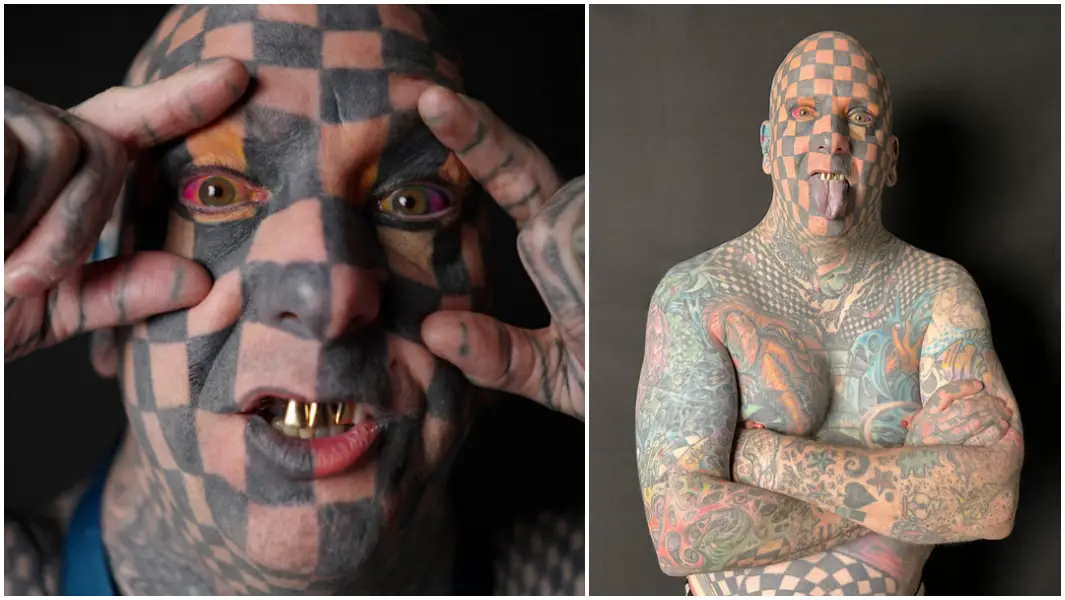 Tattoos make me enjoy my body”: Matt Gone on his square tattoos | Guinness  World Records