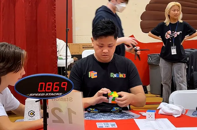 Meet Max Park, the world's fastest Rubik's cube solver : NPR