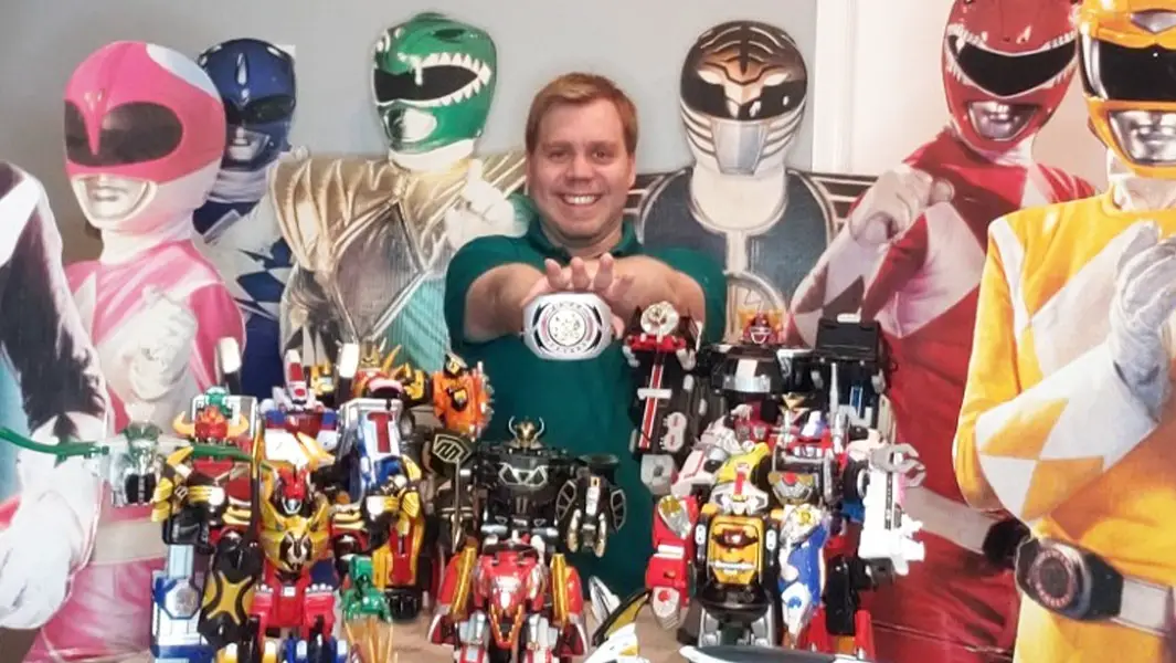 Power Rangers mega fan assembles largest collection in the world