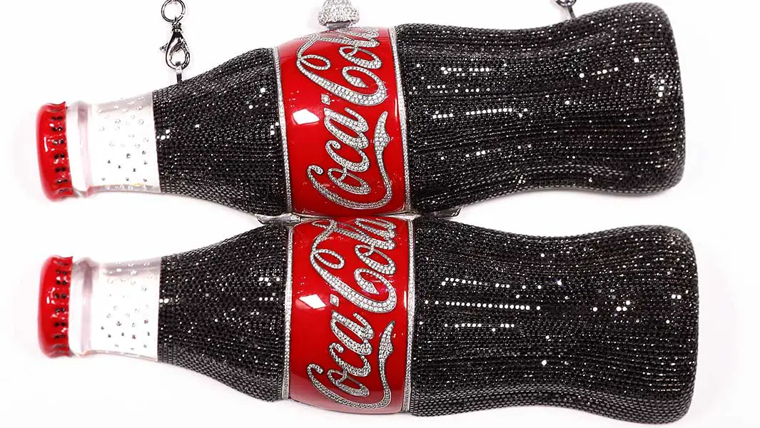 Hong Kong jeweller mounts nearly 10,000 diamonds on Coca-Cola-inspired handbag