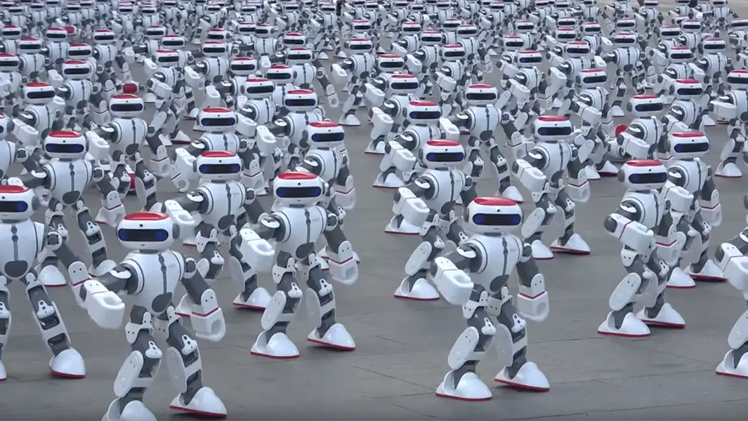Video: Watch 1,069 dancing robots break world record