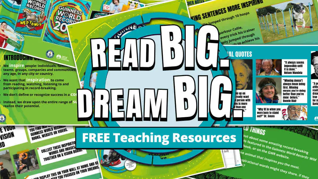 Win a tablet and Guinness World Records books for your classroom 