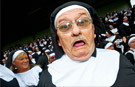 Images of the Week: From the largest gathering of people dressed as nuns to the largest spider