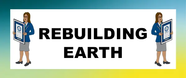 Rebuilding earth banner