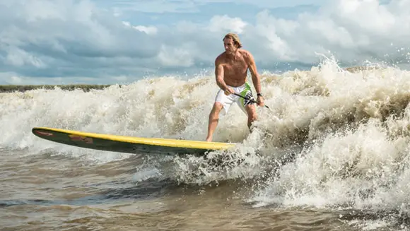 Robby Naish conquers a record on the Amazon for Red Bull