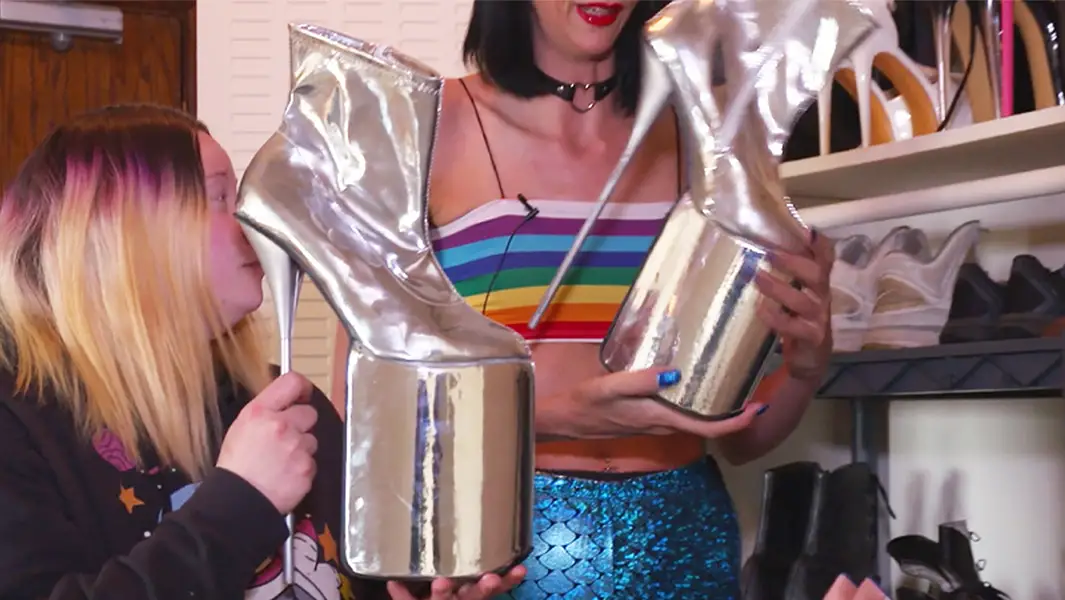 "Thank god for drag queens": Finding heels with size 16 feet