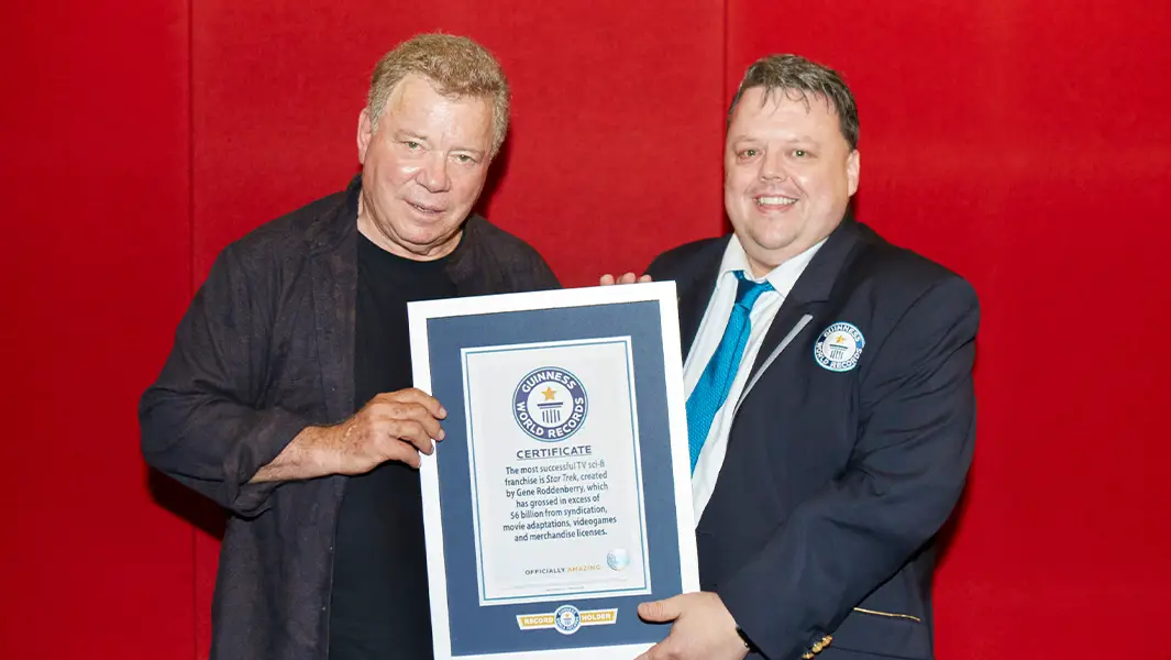 William Shatner’s wild world records and why he thinks Star Trek is so popular