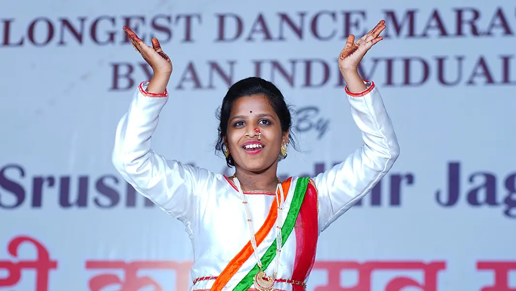 Indian teen performs record-breaking five-day dance marathon