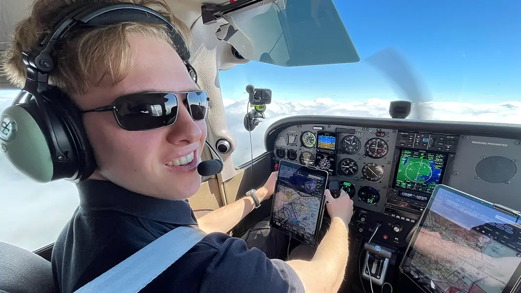 UK teen becomes youngest person ever to fly solo around the world